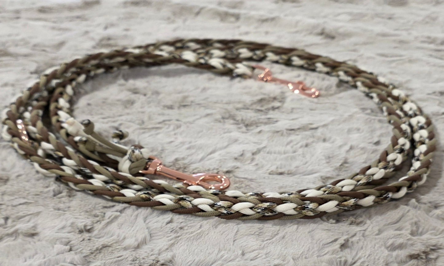 Paracord Leine Cuore 4-farbig