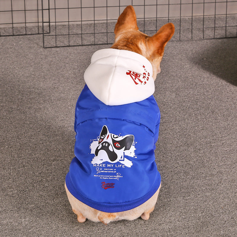 Winterjacke mit Kapuze