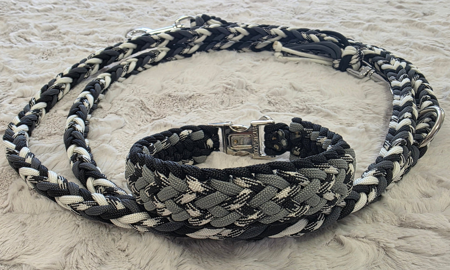 Paracord Halsband Crown Trio