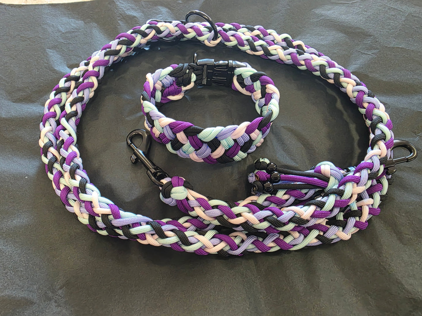 Paracord Leine Gaucho 4 oder 5farbig rund
