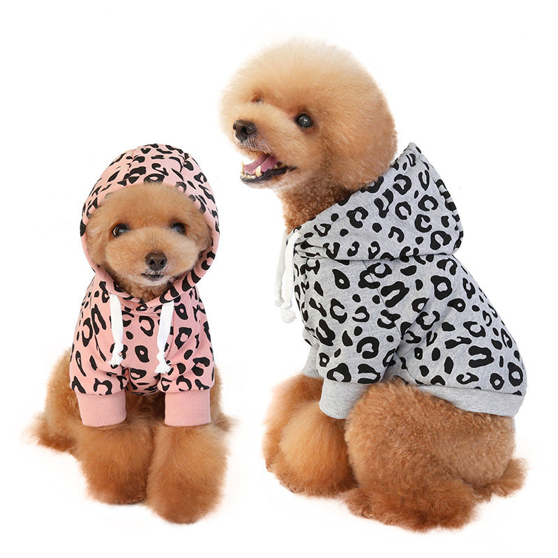 Hoodie im Leopardenlook