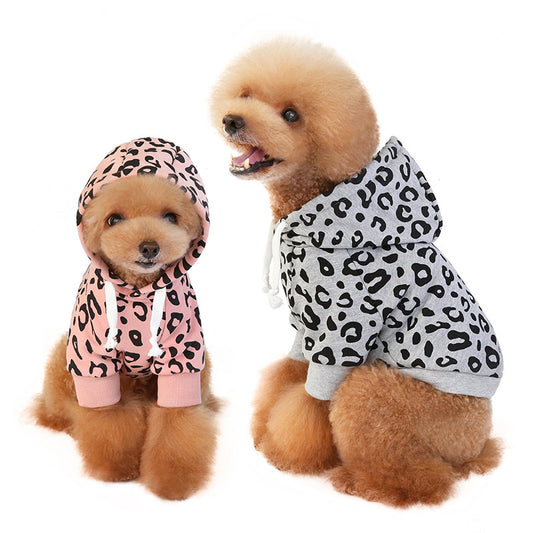 Hoodie im Leopardenlook