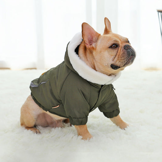 Winterjacke mit Kapuze