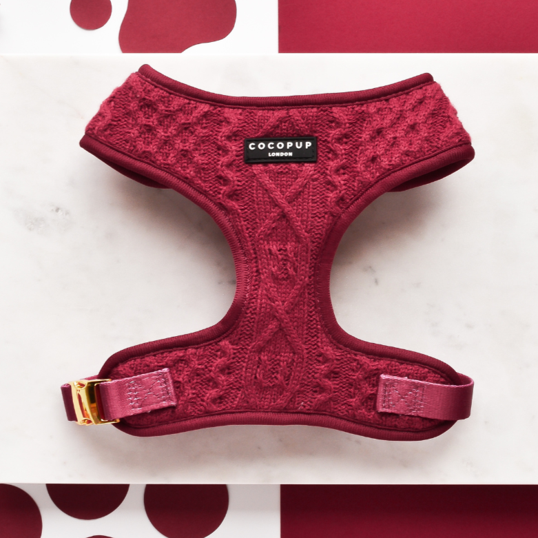 Cocopup Brustgeschirr Strickmuster