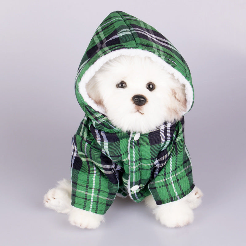 Hoodie mit Knopfleiste