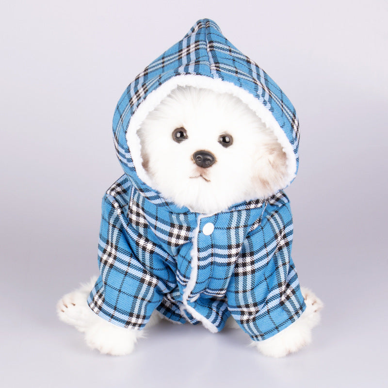 Hoodie mit Knopfleiste