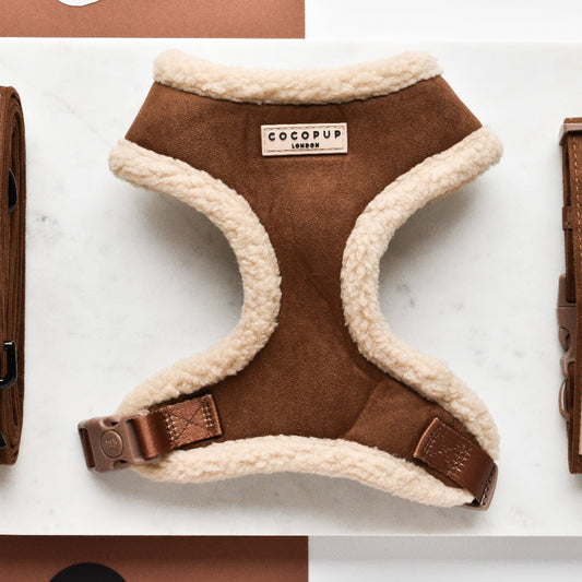 Cocopup Brustgeschirr Lammfell