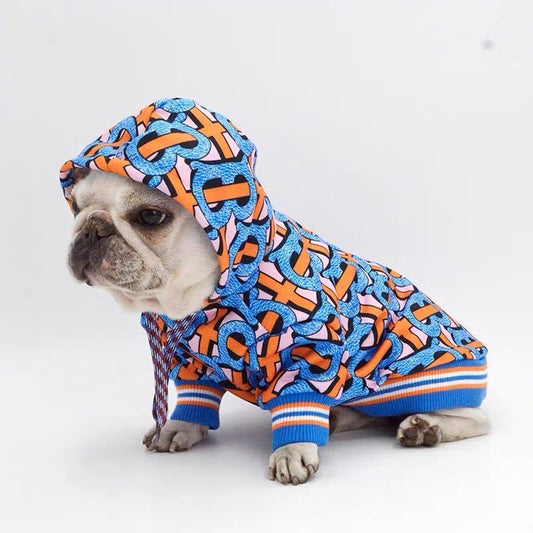 Hoodie farbig