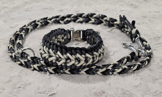 Paracord Halsband Stubborn Milow 4-farbig