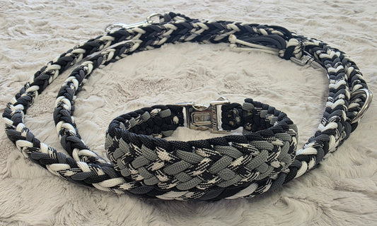 Paracord Halsband Crown Trio